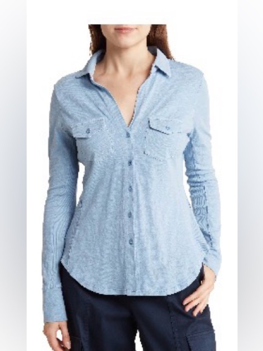 Calvin Klein Jeans Blue Button Down Shirt